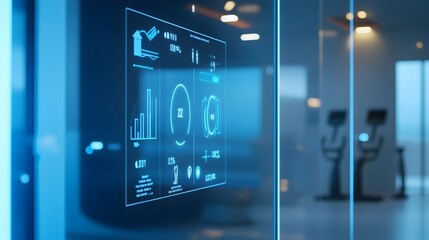 Poster - Smart Mirror Displaying Real Time Fitness Stats Activity Tracking and Personalized Reminders for a Connected and Healthy Lifestyle at Home