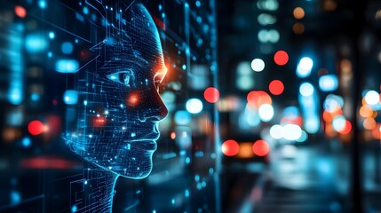 Poster - cutting edge smart security system with facial recognition and iot for efficient home and office aut