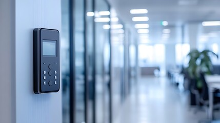 Poster - Cutting Edge IoT Security System Manages Office Access Through Seamless Automation Enhancing Facility Safety and Efficiency with Advanced Connectivity and Data Intelligence