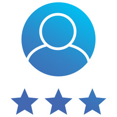 Canvas Print - Rating Icon