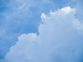 blue sky with clouds