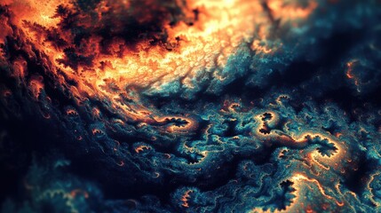 Poster - Fractal application generated computer imagery