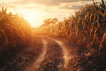 Canvas Print - Sunset Path.