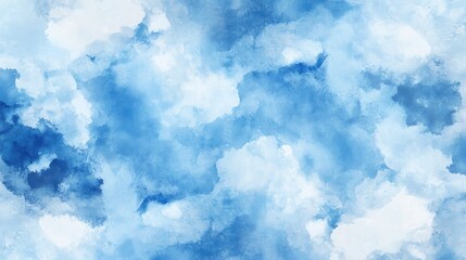 Poster - Abstract Watercolor Sky