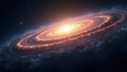 Wall Mural - Supermassive galaxy
