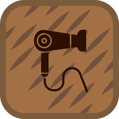 Poster - Hair Dryer Icon Design