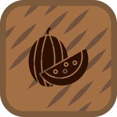 Sticker - Watermelon Icon Design