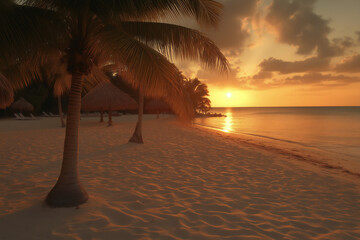 Canvas Print - Mexico Sunset