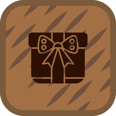 Canvas Print - Gift Box Icon Design