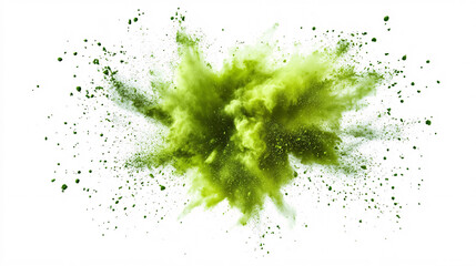 Green Powder Explosion