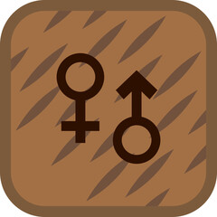 Sticker - Gender Icon Design