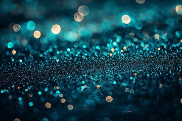 Poster - Abstract shiny light with glitter background