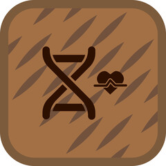 Poster - Genetics Vector Icon Design