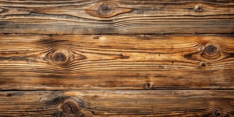 Wall Mural - Weathered and textured old wood surface with unique patterns and grains