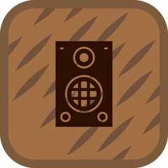 Poster - Speaker Icon Design