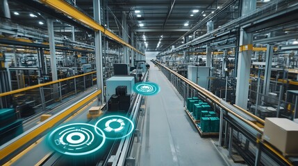 Poster - iot sensors tracking and analyzing environmental data in a digitally automated smart industrial manu