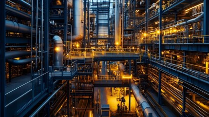 Poster - streamlined iot enabled smart factory optimizing production workflows for increased efficiency and p