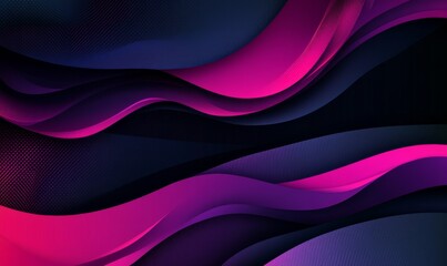 Wall Mural - Geometric panel on abstract purple and blue background