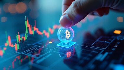 Poster - Innovative Technology Background for Financial and Stock Markets