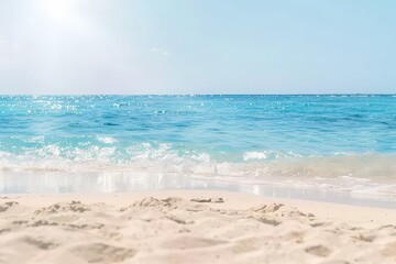 Canvas Print - Peaceful beach scene