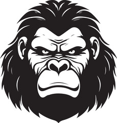 Wall Mural - Gorilla icon Vector Illustration design