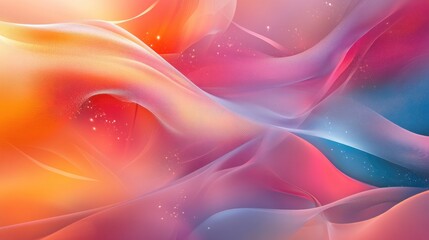 Poster - Vibrant abstract background with a blend of colors and dynamic patterns