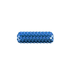 Poster - Blue ribbed symbol