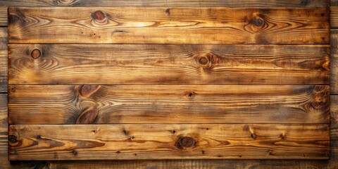 Poster - A rustic wooden board texture perfect for backgrounds or design projects