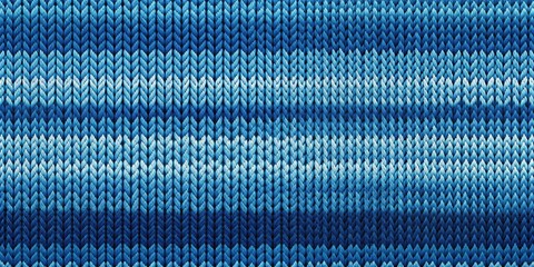 Poster - Knitted jersey in shades of blue as background , knit, texture, fabric, garment, cozy, warm, clothing, fashion, handmade, seamless