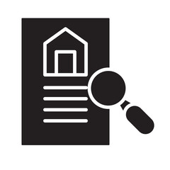 Property Search icon Design