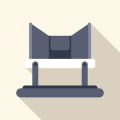 Poster - voting booth is allowing a voter to make a decision in an election while maintaining privacy