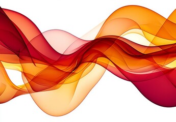 Sticker - Wave design background with smooth smooth styles and colorful colors