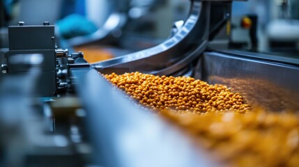 Wall Mural - Food Processing - Conveyor Belt