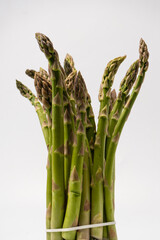 Wall Mural - Asparagus isolated on a white background.