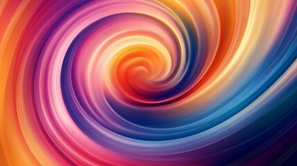 Leinwandbilder - A vibrant abstract background with swirling colors and gradients blending seamlessly, creating a dynamic and visually striking effect.