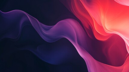 Aufkleber - An abstract background with fluid, organic shapes and gradients blending from dark to light, creating a sense of movement and flow.