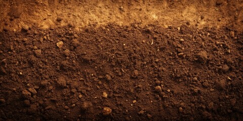 Poster - Vintage grunge background with soil texture overlay creating a retro look, soil texture, grunge, retro