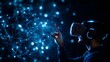 © JP STUDIO LAB - A futuristic virtual reality communication platform, with users interacting in a fully immersive, interconnected digital world