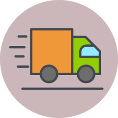 Poster - Delivery Vector Icon