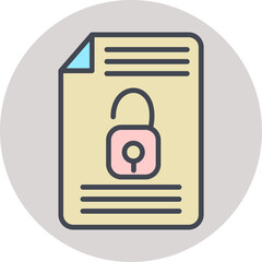 Poster - Confidentiality Vector Icon