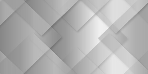 Poster - Abstract modern gray pattern geometric luxury gradient line background random square shape design. 3d shadow effects, modern design template background. layered geometric triangle shapes.