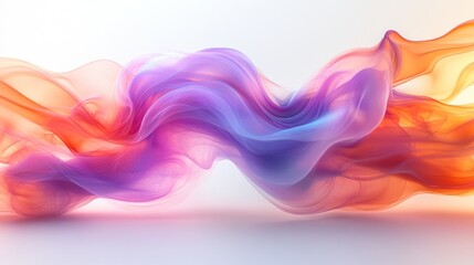 Wall Mural - Abstract Colorful Smoke