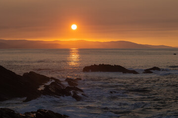 Wall Mural - Spectacular summer sunset!
