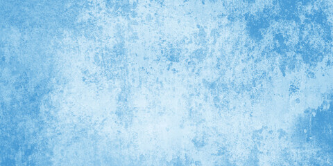 Wall Mural - Sky blue concrete wall texture grunge close up full vector AI format background 