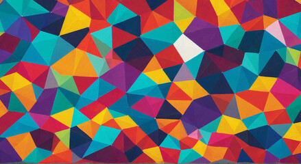 Wall Mural - abstract geometric background