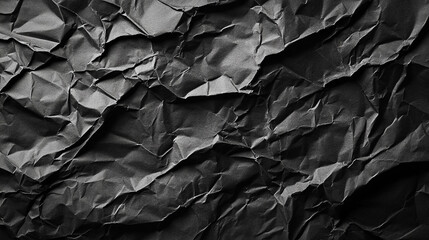 Wall Mural - smooth, unblemished sheet of black paper, highlighting its uniform texture and matte finish, ideal f