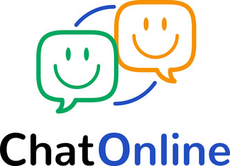 Chat symbol color line style for social media