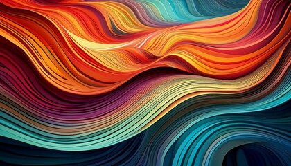 Wall Mural - abstract colorful background