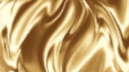 Wall Mural - a vibrant metallic gold foil texture background showcasing smooth, flowing patterns with a lustrous,