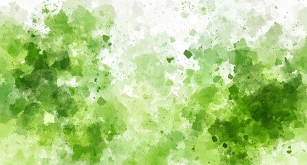 Poster - An elegant watercolor background with soft green color for your design. Watercolor background concept with a modern outlook.